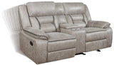 Greer Upholstered Tufted Back Glider Loveseat by Coaster at Eve Furniture