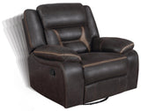 Greer Upholstered Tufted Back Glider Recliner by Coaster at Eve Furniture