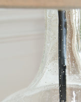 Gregsby Clear/Black Table Lamp