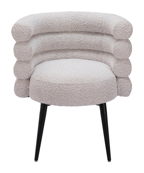 Grena Misty Gray Dining Chair by Zuomod at Eve Furniture