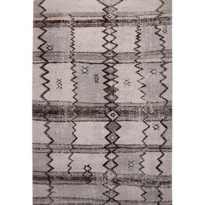 Gresford Gray/Black Area Rug