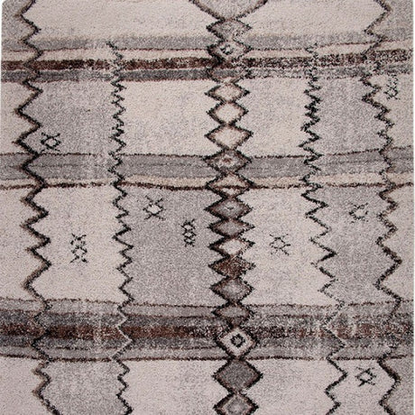 Gresford Gray/Black Area Rug by Furniture of America at Eve Furniture