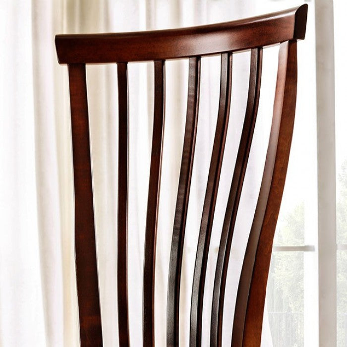 Gresham Dark Cherry Side Chair Set of 2 by Furniture of America at Eve Furniture