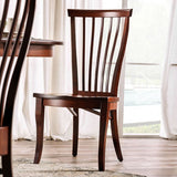 Gresham Dark Cherry Side Chair Set of 2 by Furniture of America at Eve Furniture