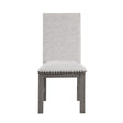 Gresham Gray Dining Side Chair, Set of 2 by Homelegance at Eve Furniture