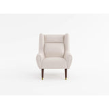 Greta Beige Accent Chair by Homelegance at Eve Furniture