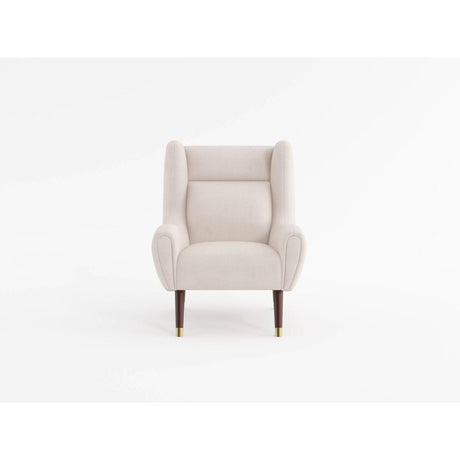 Greta Beige Accent Chair by Homelegance at Eve Furniture