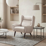 Greta Beige Accent Chair by Homelegance at Eve Furniture