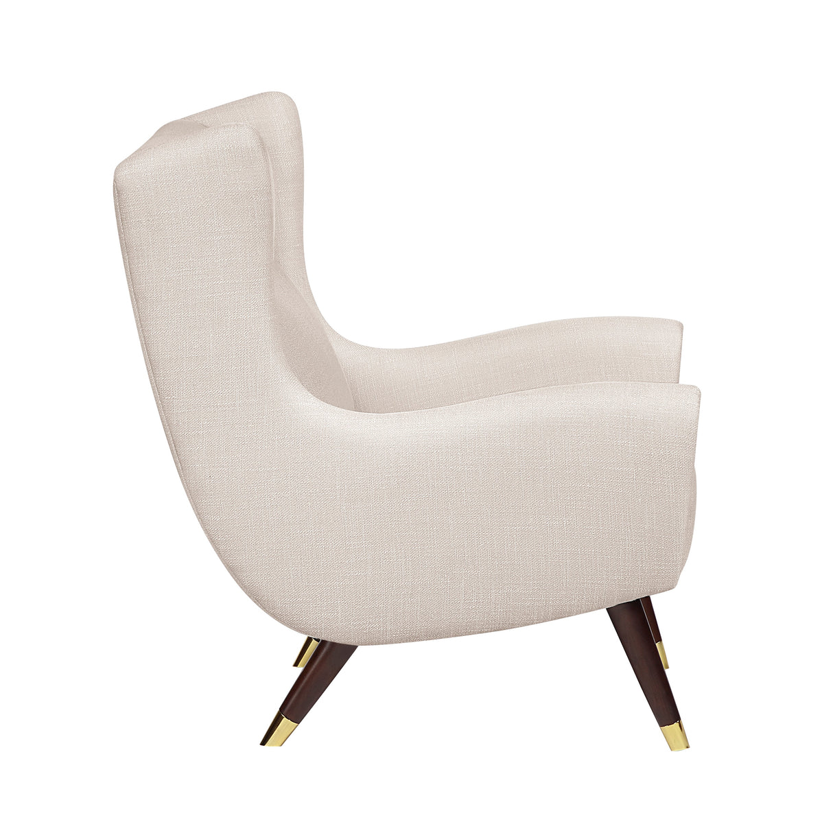 Greta Beige Accent Chair by Homelegance at Eve Furniture