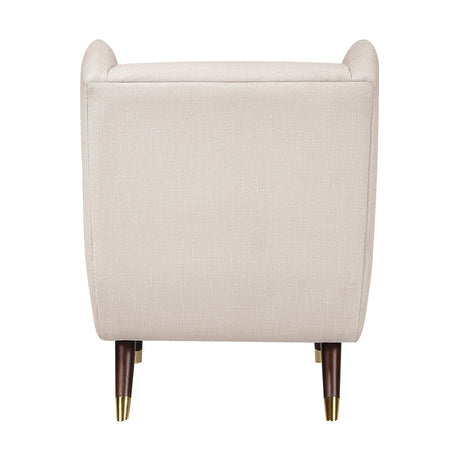Greta Beige Accent Chair by Homelegance at Eve Furniture