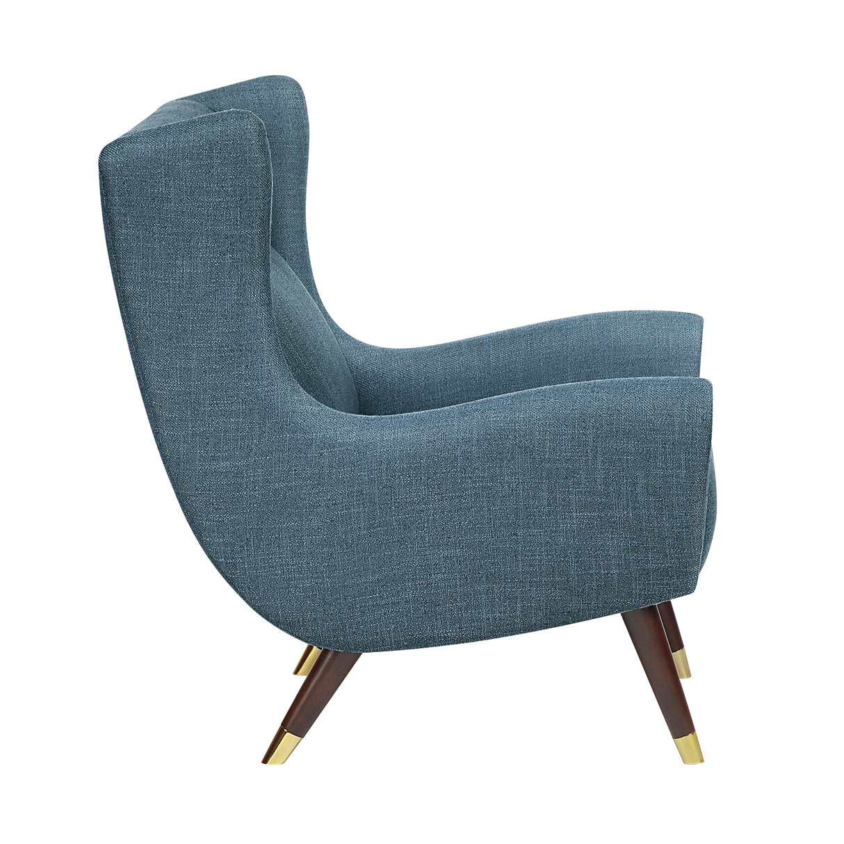 Greta Blue Accent Chair by Homelegance at Eve Furniture