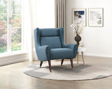 Greta Blue Accent Chair by Homelegance at Eve Furniture
