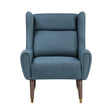 Greta Blue Accent Chair by Homelegance at Eve Furniture