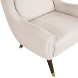 Greta Dark Gray Accent Chair by Homelegance at Eve Furniture