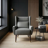 Greta Dark Gray Accent Chair by Homelegance at Eve Furniture