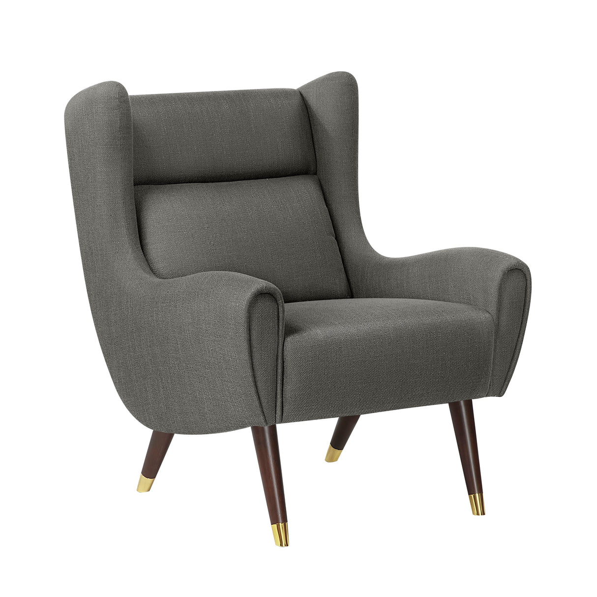 Greta Dark Gray Accent Chair by Homelegance at Eve Furniture
