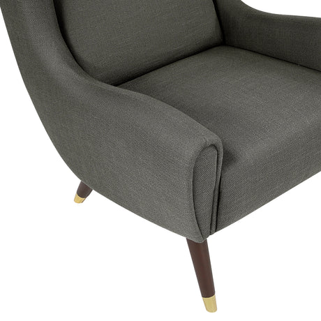 Greta Dark Gray Accent Chair by Homelegance at Eve Furniture