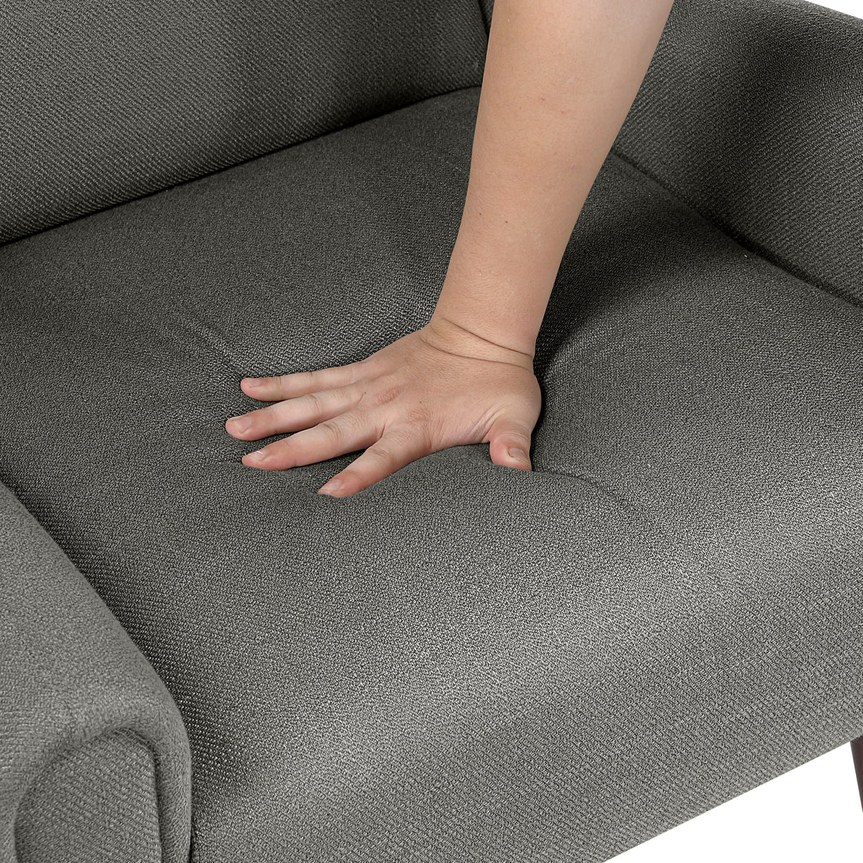 Greta Dark Gray Accent Chair by Homelegance at Eve Furniture