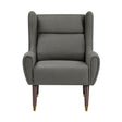 Greta Dark Gray Accent Chair by Homelegance at Eve Furniture