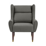 Greta Dark Gray Accent Chair by Homelegance at Eve Furniture
