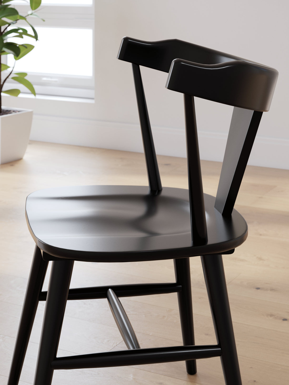 Gretlynn Black Dining Chair, Set of 2 by Ashley at Eve Furniture