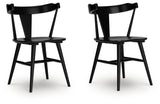 Gretlynn Black Dining Chair, Set of 2 by Ashley at Eve Furniture
