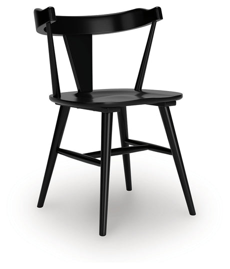 Gretlynn Black Dining Chair, Set of 2 by Ashley at Eve Furniture