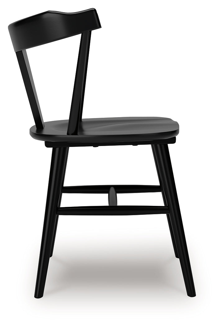 Gretlynn Black Dining Chair, Set of 2 by Ashley at Eve Furniture