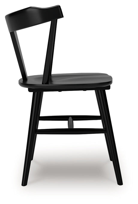 Gretlynn Black Dining Chair, Set of 2 by Ashley at Eve Furniture