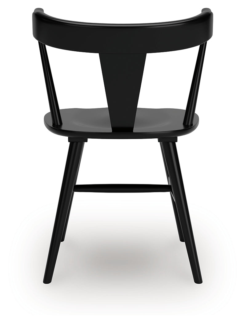 Gretlynn Black Dining Chair, Set of 2 by Ashley at Eve Furniture