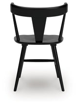 Gretlynn Black Dining Chair, Set of 2 by Ashley at Eve Furniture