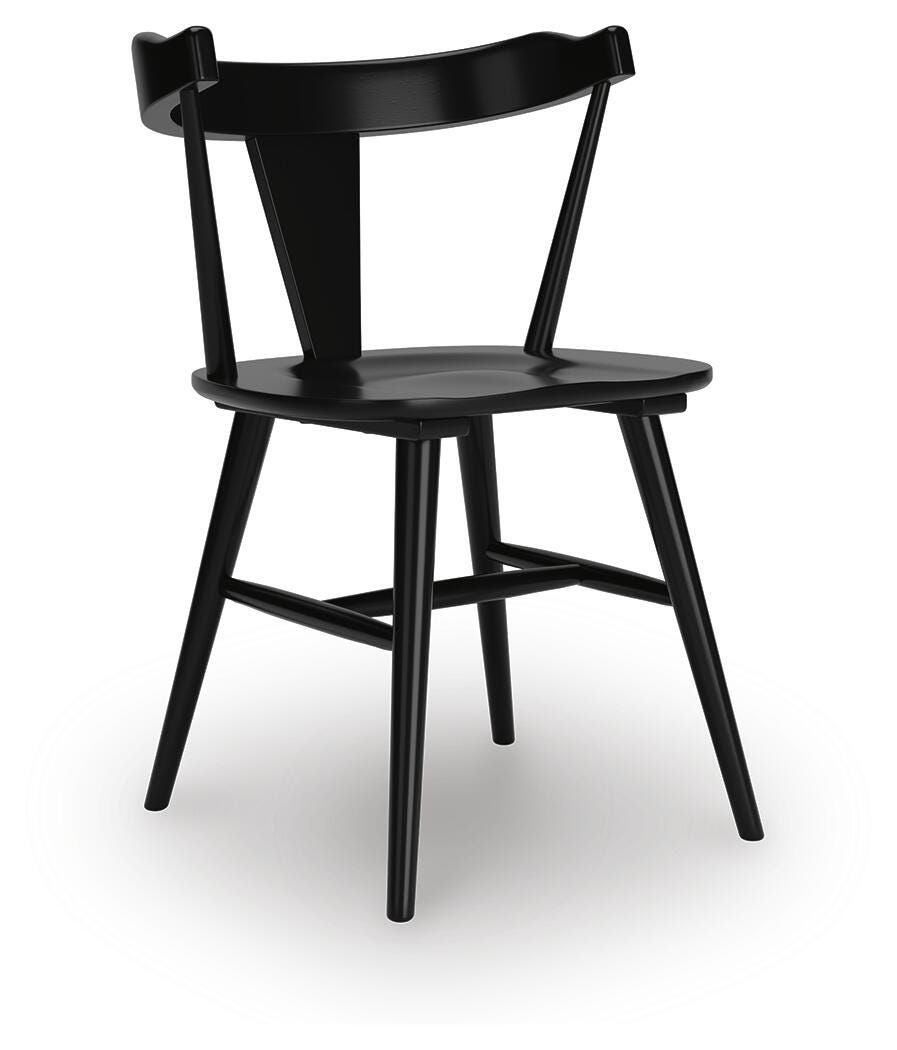 Gretlynn Black Dining Chair, Set of 2 by Ashley at Eve Furniture