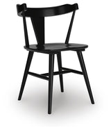 Gretlynn Black Dining Chair, Set of 2 by Ashley at Eve Furniture