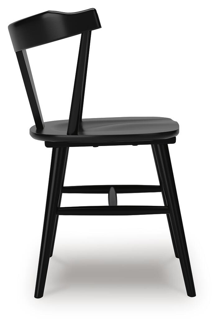 Gretlynn Black Dining Chair, Set of 2 by Ashley at Eve Furniture