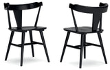 Gretlynn Black Dining Chair, Set of 2 by Ashley at Eve Furniture