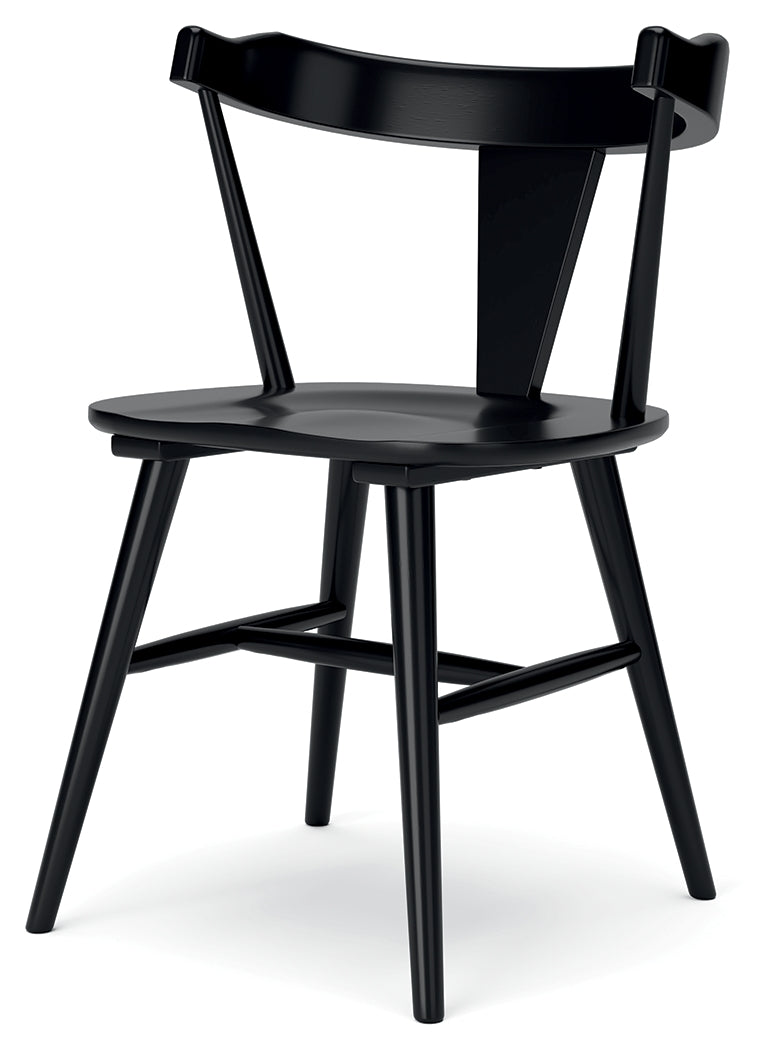 Gretlynn Black Dining Chair, Set of 2 by Ashley at Eve Furniture