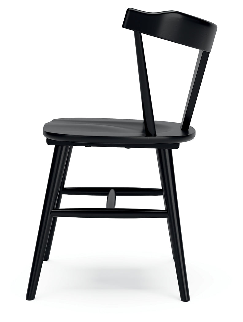 Gretlynn Black Dining Chair, Set of 2 by Ashley at Eve Furniture