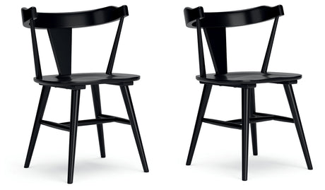 Gretlynn Natural And Black Rectangular Dining Room Set by Ashley at Eve Furniture