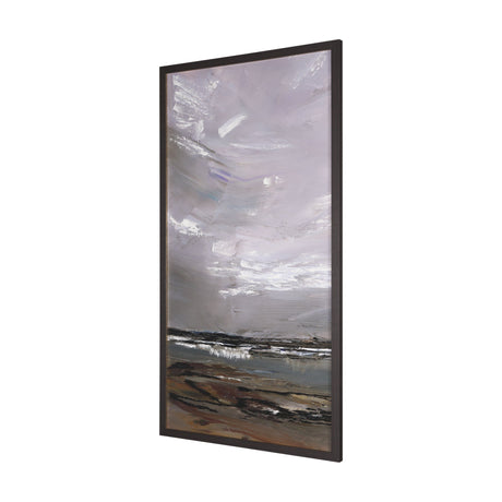 Grey Day I by Mercana Studio a Hand Embellished Textured Framed Canvas by Mercana at Eve Furniture