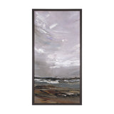 Grey Day I by Mercana Studio a Hand Embellished Textured Framed Canvas by Mercana at Eve Furniture