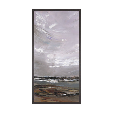 Grey Day I by Mercana Studio a Hand Embellished Textured Framed Canvas by Mercana at Eve Furniture