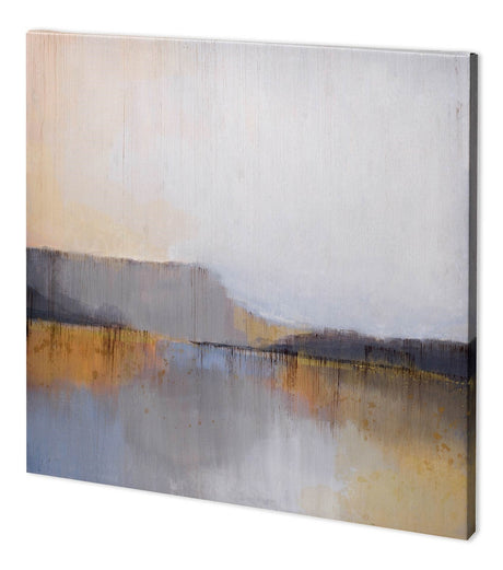Grey Dunes I by Alison Jerry a Hand Embellished Textured Canvas by Mercana at Eve Furniture