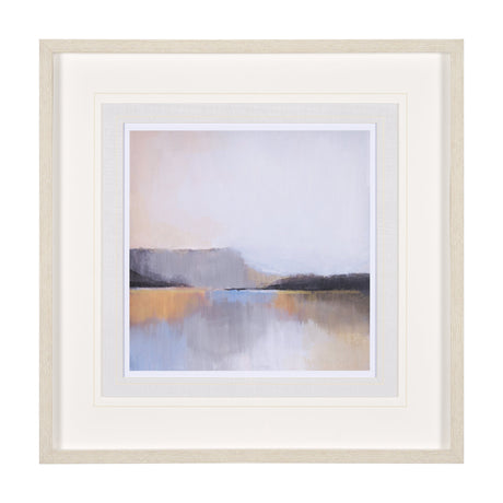 Grey Dunes I by Alison Jerry a Hand Embellished Textured Framed Art Print Matted under Glass by Mercana at Eve Furniture