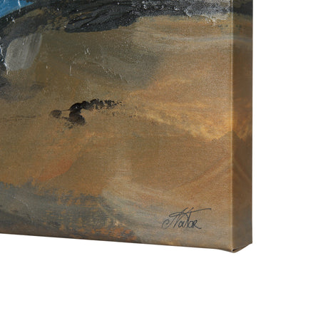 Grey Sky I by Mercana Studio a Hand Embellished Textured Canvas by Mercana at Eve Furniture