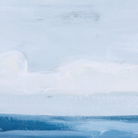 Grey Sky I by Mercana Studio a Hand Embellished Textured Framed Art Print Matted under Glass by Mercana at Eve Furniture