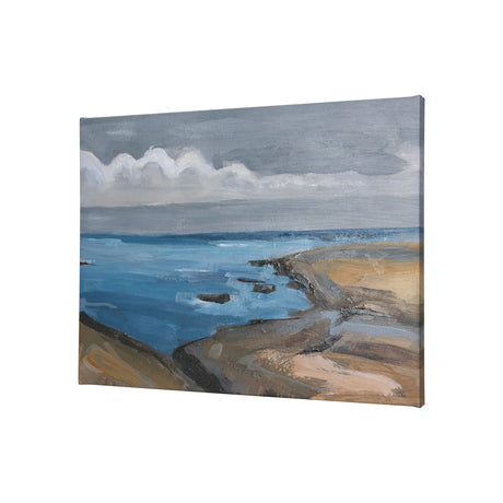 Grey Sky II by Mercana Studio a Hand Embellished Textured Canvas by Mercana at Eve Furniture