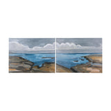 Grey Sky II by Mercana Studio a Hand Embellished Textured Canvas by Mercana at Eve Furniture