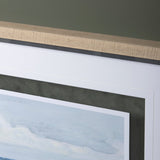 Grey Sky II by Mercana Studio a Hand Embellished Textured Framed Art Print Matted under Glass by Mercana at Eve Furniture
