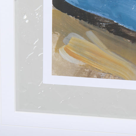 Grey Sky II by Mercana Studio a Hand Embellished Textured Framed Art Print Matted under Glass by Mercana at Eve Furniture