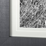 Grey & White Barn Ii by Mercana Studio Hand Embellished Textured Framed Photo Art Print Matted under by Mercana at Eve Furniture